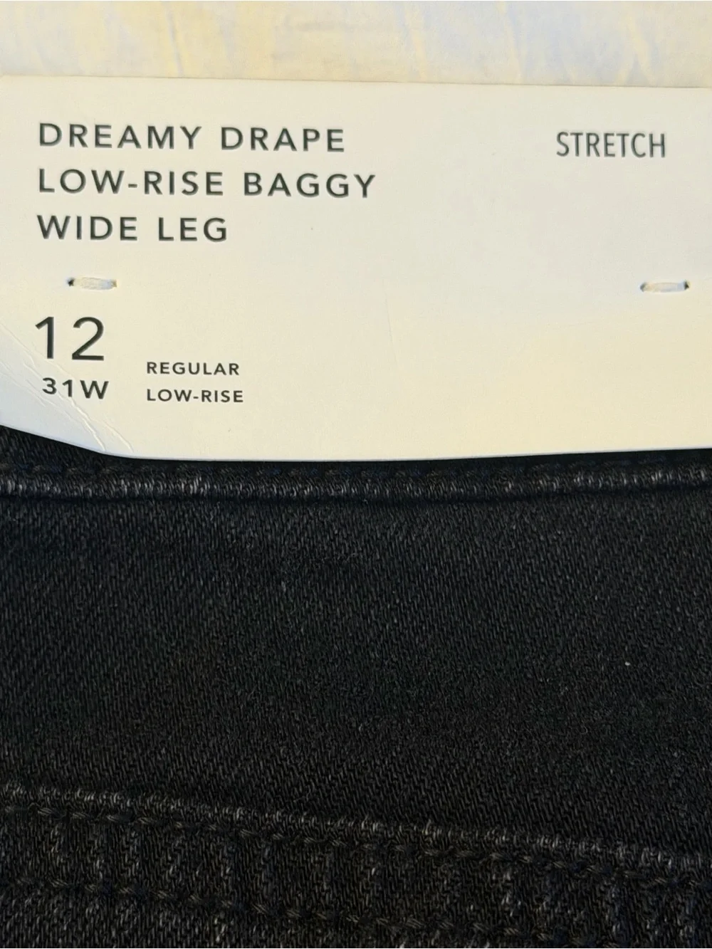American Eagle Outfitters black wide